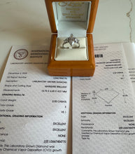 Load image into Gallery viewer, Two Carat Platinum Lab Diamond Marquise Ring - Product Code - LB23