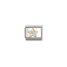 Load image into Gallery viewer, Nomination Composable Classic Link, Star, Silver Glitter - Product Code - 030220 19