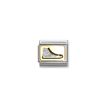 Load image into Gallery viewer, Nomination Composable Classic Link, Sneaker, Silver Glitter - Product Code - 030224 05