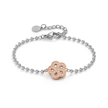 Load image into Gallery viewer, Nomination Soffio D’Amore bracelet, Flower with CZ in Stainless Steel