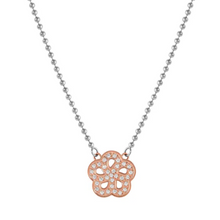 Load image into Gallery viewer, Nomination Soffio D’Amore necklace, Flower with CZ in Stainless Steel