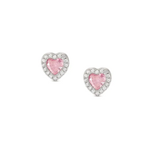 Load image into Gallery viewer, Nomination, All My Love Earrings, Heart with Pink CZ - Product Code - 240304 002