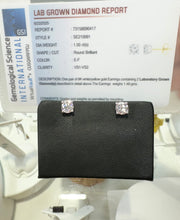Load image into Gallery viewer, 1.50ct Lab Diamond Studs - Product Code - LB9