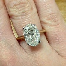 Load image into Gallery viewer, 2.57ct Oval Lab Diamond Ring - Product Code - LB37
