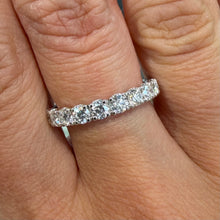 Load image into Gallery viewer, One Carat Lab Diamond Claw Set Band - Product Code - LB45