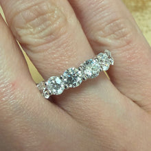 Load image into Gallery viewer, 2.54ct Round Lab Diamond Band - Product Code - LB49