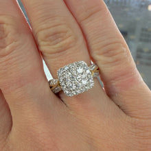 Load image into Gallery viewer, Designer Cushion Shaped One Carat Diamond Ring - Product Code - G918