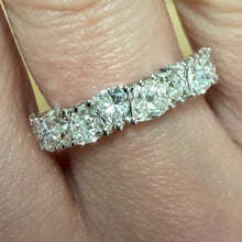 Load image into Gallery viewer, Trillion Cut Lab Diamond Band - Product Code - LB51
