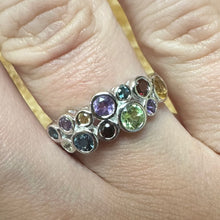 Load image into Gallery viewer, Silver MultiStone Ring - Product Code - A253