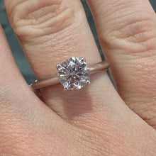 Load image into Gallery viewer, One Carat Lab Diamond Solitaire Ring - Product Code - LB5