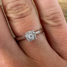 Load image into Gallery viewer, Diamond Solitaire Style Ring - Product Code - G860