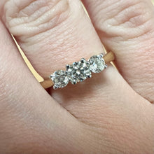 Load image into Gallery viewer, Diamond Trilogy Ring - Product Code - G853