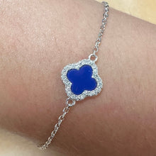 Load image into Gallery viewer, Sterling Silver, Blue Lazurite & Stone Set Bracelet - Product Code - 8.23.8142