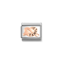 Load image into Gallery viewer, Nomination Composable Classic Family Collection in Steel and Rose Gold | More Family Charms Available | CLICK HERE FOR MORE CHARMS