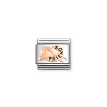 Load image into Gallery viewer, Nomination Composable Classic Family Collection in Steel and Rose Gold | More Family Charms Available | CLICK HERE FOR MORE CHARMS