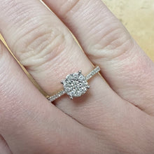 Load image into Gallery viewer, Diamond Cluster Ring - Product Code - G844