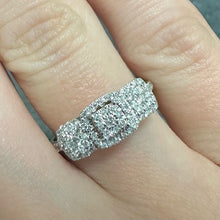 Load image into Gallery viewer, 9ct White Gold Diamond Ring - Product Code - G697