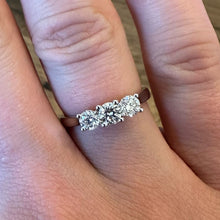 Load image into Gallery viewer, Diamond Trilogy Ring - Product Code - G793