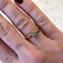 Load image into Gallery viewer, Diamond Solitaire Ring - Product Code - G807