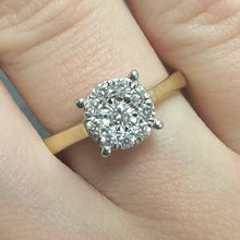 Load image into Gallery viewer, Yellow Gold Diamond Ring - Product Code - G811