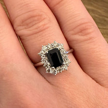 Load image into Gallery viewer, 1.10ct Sapphire & Diamond Ring - Product Code - G840