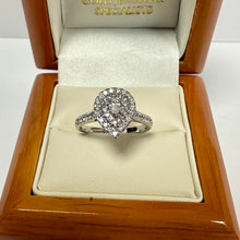 Load image into Gallery viewer, Pear Diamond Ring - Product Code - G862