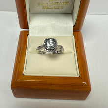 Load image into Gallery viewer, 1.50ct Aquamarine and Diamond Ring - Product Code - G870