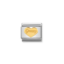 Load image into Gallery viewer, Nomination Composable Classic Family Collection in Steel and Yellow Gold | More Family Charms Available | CLICK HERE FOR MORE CHARMS