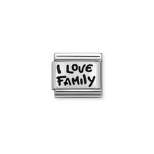 Load image into Gallery viewer, Nomination Composable Classic Family Collection in Steel and Sterling Silver | More Family Charms Available | CLICK HERE FOR MORE CHARMS