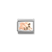 Load image into Gallery viewer, Nomination Composable Classic Family Collection in Steel and Rose Gold | More Family Charms Available | CLICK HERE FOR MORE CHARMS