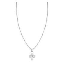 Load image into Gallery viewer, Nomination Manvision Necklace, Cross Pendant with CZ - Product Code - 133005 007