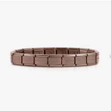 Load image into Gallery viewer, Nomination Classic Starter Bracelet - Matte Brown Standard Ladies 18 Links & Standard Gents 21 Links