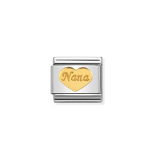 Load image into Gallery viewer, Nomination Composable Classic Family Collection in Steel and Yellow Gold | More Family Charms Available | CLICK HERE FOR MORE CHARMS