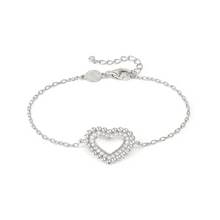 Load image into Gallery viewer, Nomination Lovecloud Bracelet, Heart with CZ - Product Code - 240502 009