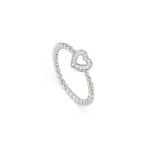 Load image into Gallery viewer, Nomination Lovecloud Ring, Heart with CZ - Product Code - 240500 009 008
