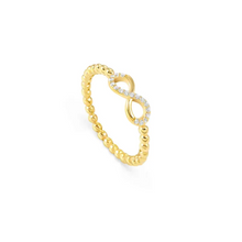 Load image into Gallery viewer, Nomination Lovecloud Ring, Infinity with Stones - Product Code - 240500 005 008