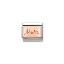 Load image into Gallery viewer, Nomination Composable Classic Family Collection in Steel and Rose Gold | More Family Charms Available | CLICK HERE FOR MORE CHARMS