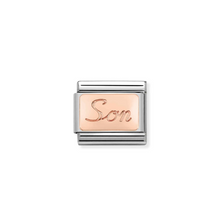 Load image into Gallery viewer, Nomination Composable Classic Family Collection in Steel and Rose Gold | More Family Charms Available | CLICK HERE FOR MORE CHARMS