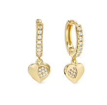 Load image into Gallery viewer, Nomination Petit Sparkle Yellow Hoops