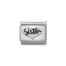 Load image into Gallery viewer, Nomination Composable Classic Steel My Family in Heart Collection | More Family Charms Available | CLICK HERE FOR MORE CHARMS
