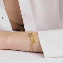 Load image into Gallery viewer, Nomination Soffio D’Amore bracelet, Flower with CZ in Stainless Steel