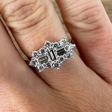 Load image into Gallery viewer, Baguette & Round Cut Diamond Ring - Product Code - G878