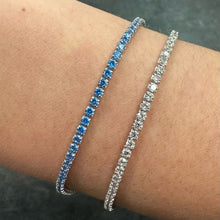 Load image into Gallery viewer, Silver Stone Set Bracelet - Product Code - I149