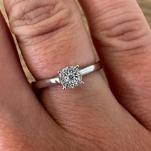 Load image into Gallery viewer, Diamond Solitaire Style Ring - Product Code - G859