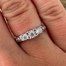 Load image into Gallery viewer, Trilogy Diamond Ring - Product Code - G876