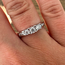 Load image into Gallery viewer, Trilogy Diamond Ring - Product Code - G876