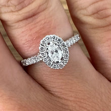Load image into Gallery viewer, Oval Diamond Ring - Product Code - G886