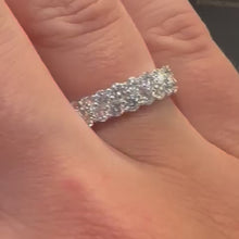 Load and play video in Gallery viewer, 1.50ct Diamond 18ct Diamond Band - Product Code - B470