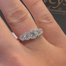 Load and play video in Gallery viewer, 18ct Yellow Gold Diamond Designer Ring - Product Code - B473