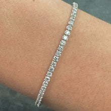 Load image into Gallery viewer, Silver Stone Set Bracelet - Product Code - I149